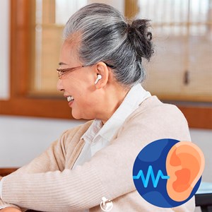 Casque ztq-ft011a bluetooth dual avec système d'aide auditive senior.