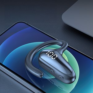 Casque bluetooth yx02 mono avec écran numérique.