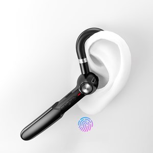 Casque bluetooth avec mains libres me-100 business edition d'une seule oreille.