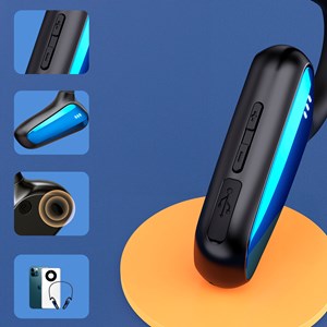 Casque d8 bluetooth. Avec technologie de conduction osseuse.