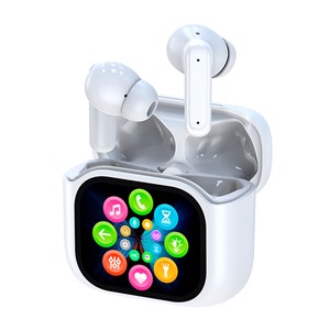 By16 casque bluetooth 5.3 écran full color numérique son haute définition.