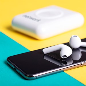 Casque power bank sans fil 5w. 5200 mah. Sortie usb. Entrée type c.