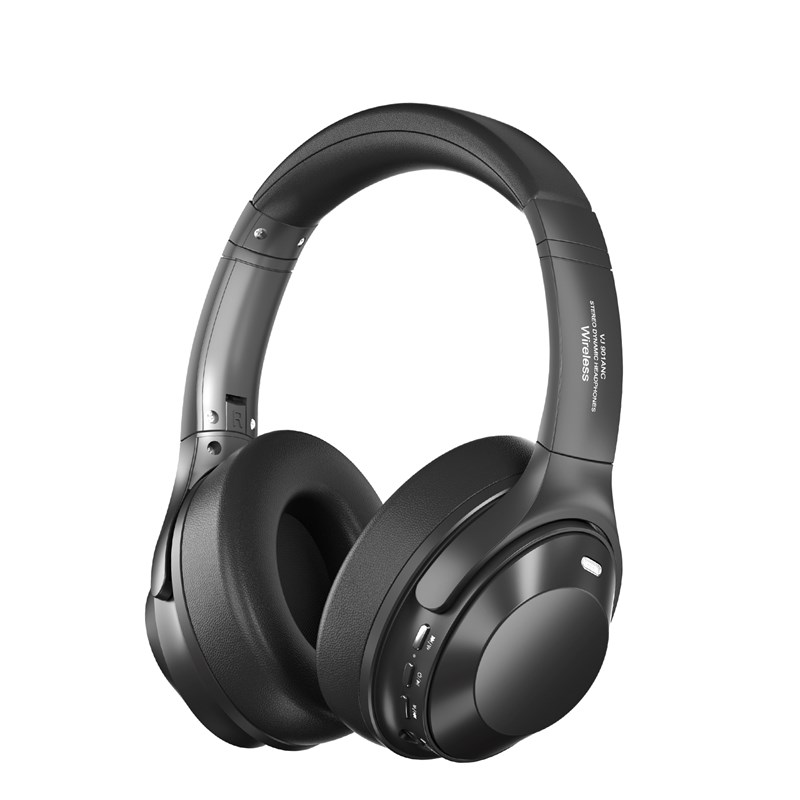 Casques vj901 bluetooth 5.3 avec suppression active du bruit anc.