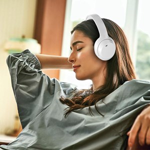 Casques vj375 bluetooth 5.3 avec suppression active du bruit anc. Mode musique.