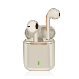 Casque tws j18 bluetooth 5.0, commandes tactiles, station de charge 300mah.