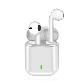 Casque tws j18 bluetooth 5.0, commandes tactiles, base de chargement 300mah.