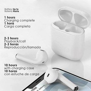 Casque dam d120 tws bluetooth 5.0 tactiles avec base de charge.