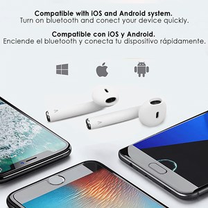 Casque dam d120 tws bluetooth 5.0 tactile avec base de charge.