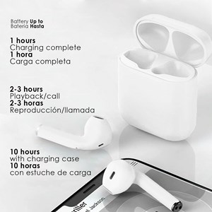 Casque dam d120 tws bluetooth 5.0 tactiles avec station de charge.