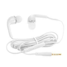 Casque mains libres, connexion minijack. Compatible avec les smartphones.