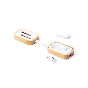 Casque nature bambou bluetooth 5.0. Batterie 35 mah.