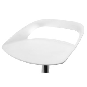 Tabourets de bar blanc (lot de 2) phenix