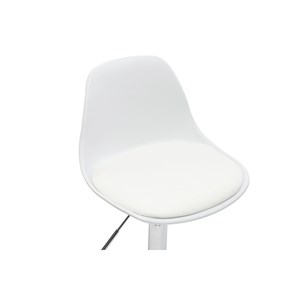 Chaise de bureau enfant blanche steevy