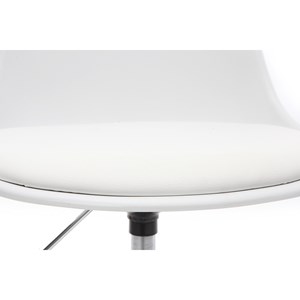 Chaise de bureau enfant blanche steevy