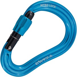 Mousqueton hms à vis camp nitro lock bl