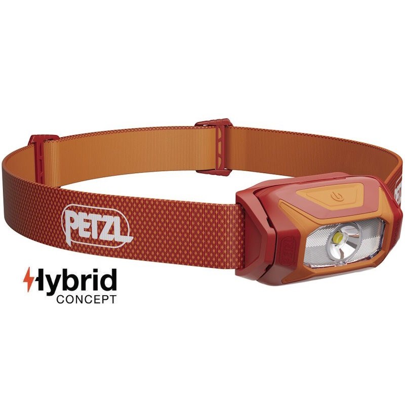 Lampe frontale petzl tikkina hybrid rou