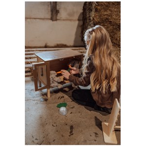 Lapin en peluche et son bébé