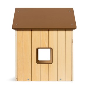 Niche pour chien en peluche