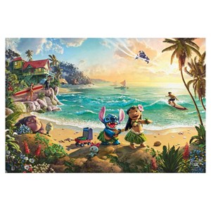 200 pièces puzzle lilo and stitch