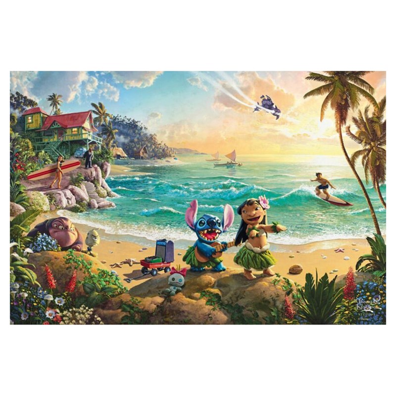 200 pièces puzzle lilo and stitch