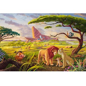 Puzzle le roi lion 200 pcs