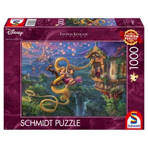 Puzzle 1000 pcs raiponce - disney
