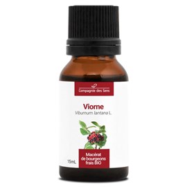 Viorne bio - 15ml (viburnum lantana) – macérat concentré de bourgeons frais