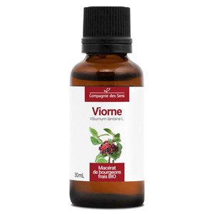 Viorne bio - 30ml (viburnum lantana) – macérat concentré de bourgeons frais 30