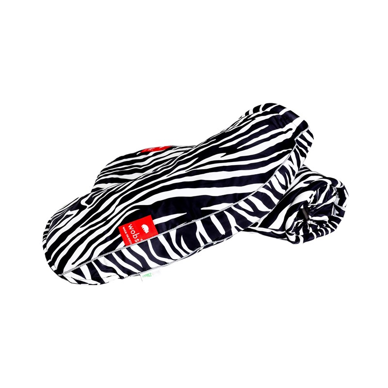 Manchons vélo imprimé zèbre