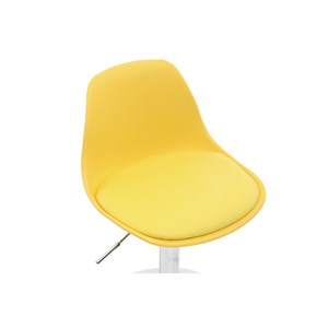 Chaise de bureau enfant jaune steevy