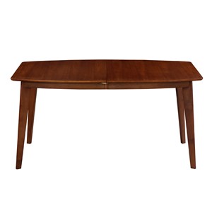 Table à manger extensible noyer l150-200 cm leena