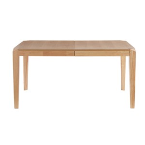 Table extensible  rectangulaire en bois clair l150-180 cm bolly
