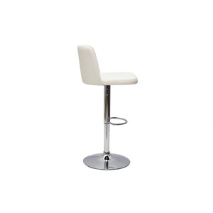 Tabourets de bar réglables blancs (lot de 2) monti