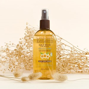 Evoluderm - routine corps et cheveux monoï à la folie - 8 produits