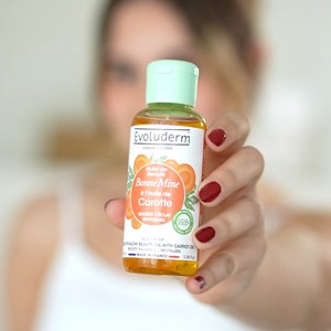 Evoluderm - huile de beauté bonne mine à l'huile de carotte - 100ml