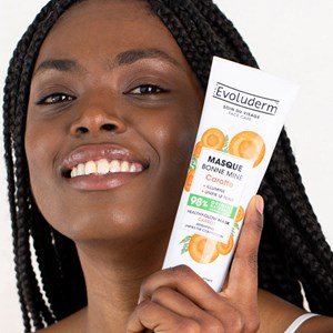 Evoluderm - masque bonne mine carotte - 150ml