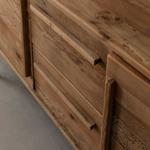 Meuble tv bois recyclé