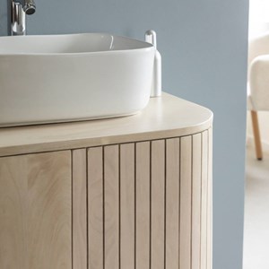 Meuble sous vasque manguier