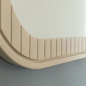 Miroir bois de manguier