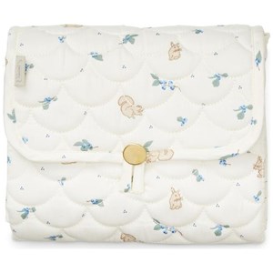 Tapis à langer matelassé blueberries