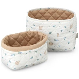Lot de 2 paniers de rangement