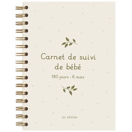 Carnet de suivi de bébé feuille (0-6 mois)