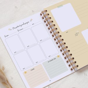 Carnet de suivi de bébé feuille (0-6 mois)
