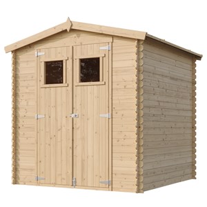 Abri de jardin en bois avec sol traité -  l216xl206xh218 cm 3.53 m2