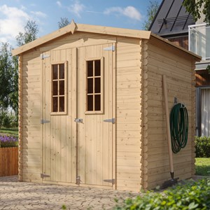 Abri de jardin en bois -  l216xl206xh218 cm 3.53 m2