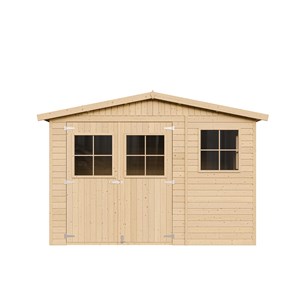 Abri de jardin en bois -  h226x316x324 cm-9 m²