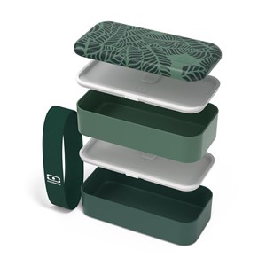 Set repas lunch box rectangle 1l jungle