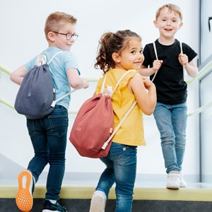 Set repas goûter enfants rose