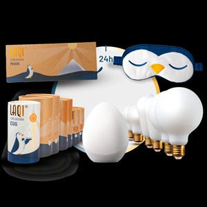 Kit laqi (6 ampoules) – éclairage circadien automatique + masque offert