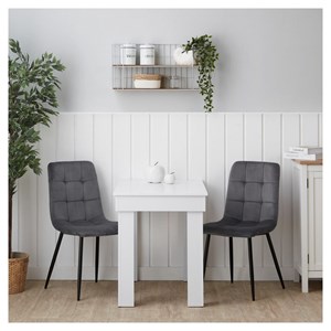 Table homestyle4u blanc